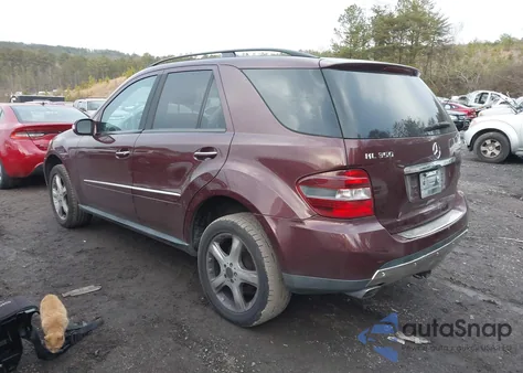 2008 Mercedes-Benz Ml 350 4Matic z USA, uszkodzony, nr VIN 4JGBB86EX8A309061